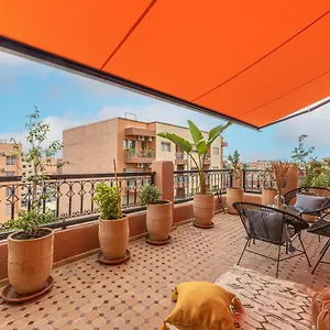 Appartement L'atlas - Authentique A Gueliz, Marrakesh